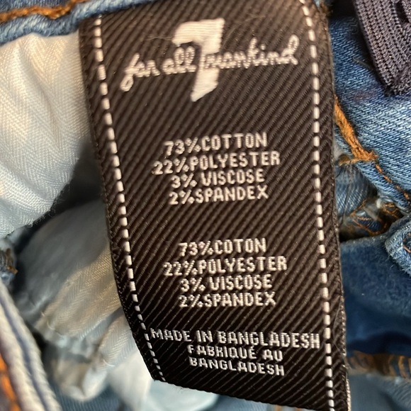 7 for all mankind Jean Shorts - Picture 8 of 8